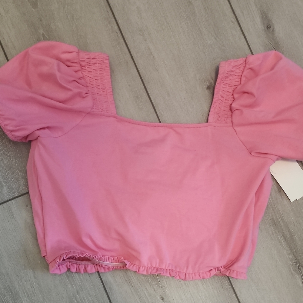 Pink Girls Tank Top